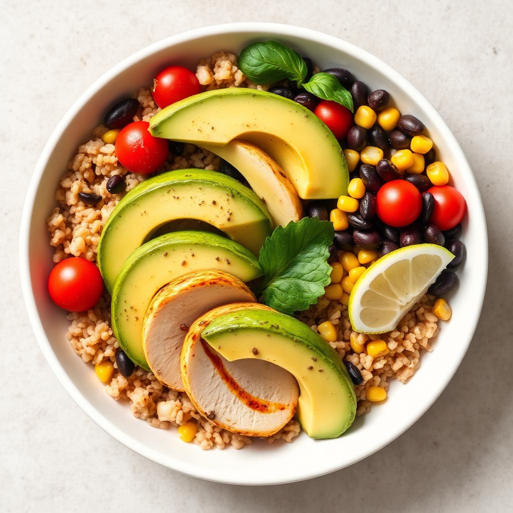 Avocado Chicken Bowl
