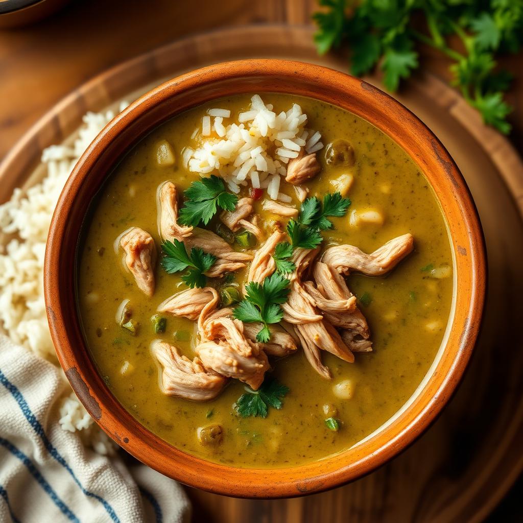 Molokhia with Chicken
